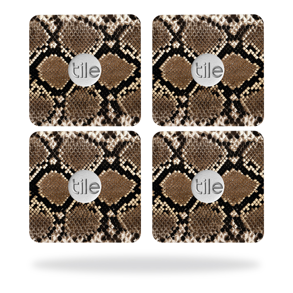 Picture of MightySkins TILESL2-Rattler Skin for Tile Slim Key Finder Wrap Cover - Rattler - Pack of 4