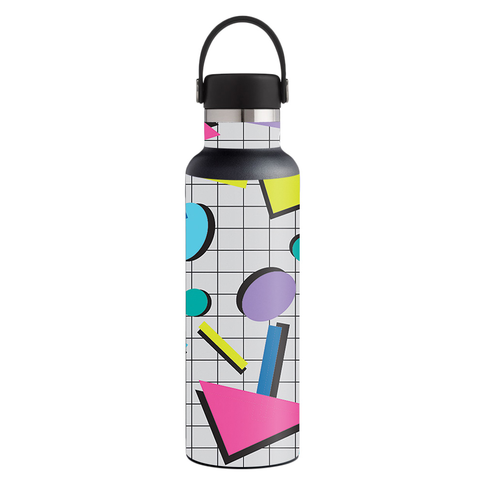 Picture of MightySkins HFST21-Awesome 80s Skin for Hydro Flask 21 oz Standard Mouth - Awesome 80s