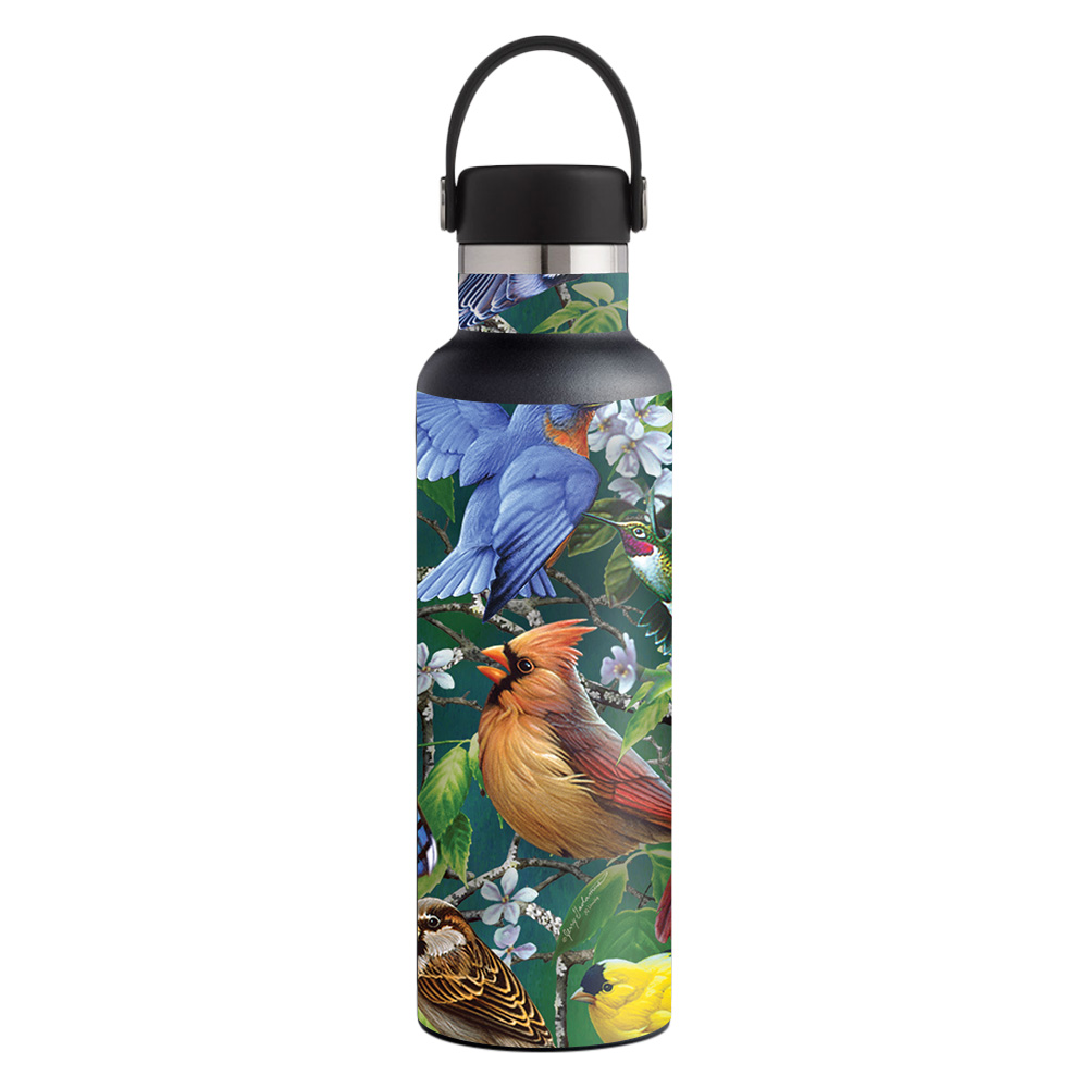 Picture of MightySkins HFST21-Backyard Gathering Skin for Hydro Flask 21 oz Standard Mouth - Backyard Gathering