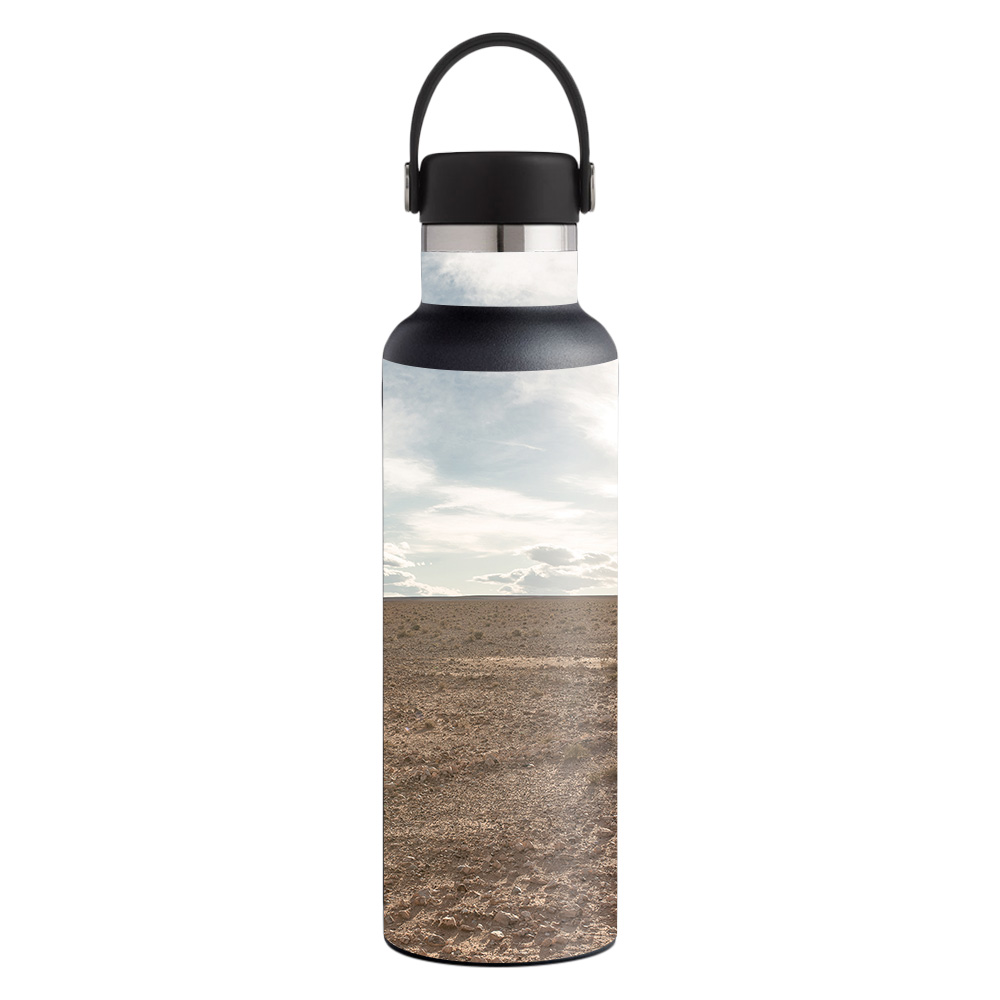 Picture of MightySkins HFST21-Barren Scene Skin for Hydro Flask 21 oz Standard Mouth - Barren Scene