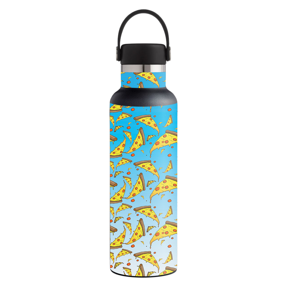 Picture of MightySkins HFST21-Raining Pizza Skin for Hydro Flask 21 oz Standard Mouth - Raining Pizza