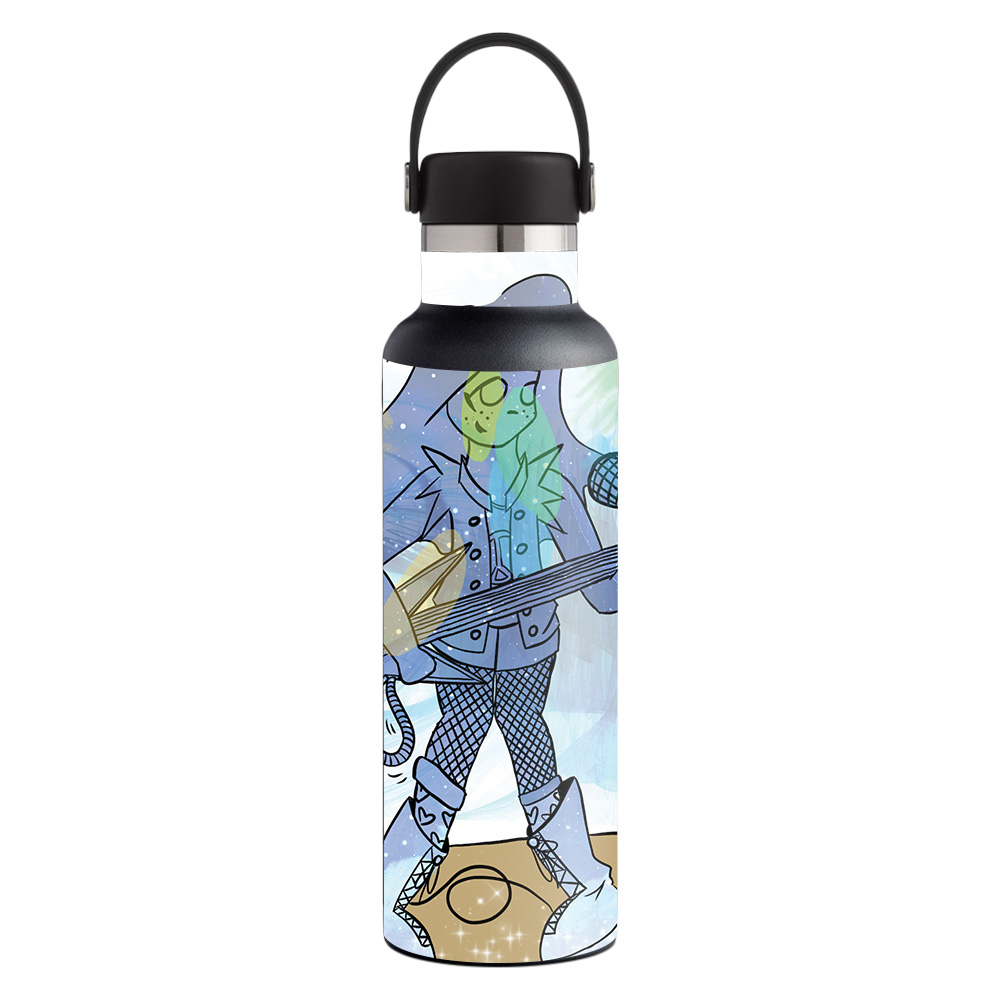Picture of MightySkins HFST21-Rock On Skin for Hydro Flask 21 oz Standard Mouth - Rock On