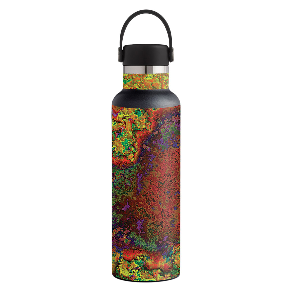 Picture of MightySkins HFST21-Rust Skin for Hydro Flask 21 oz Standard Mouth - Rust