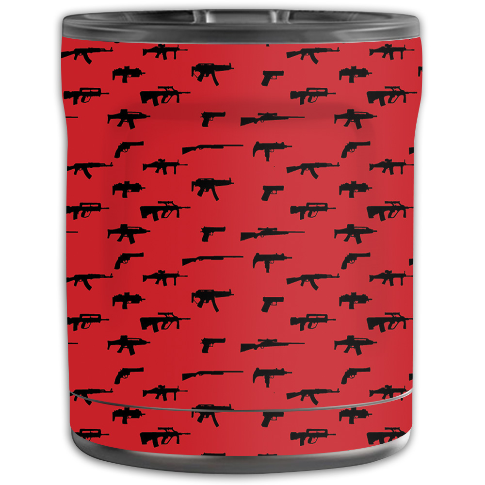 Picture of MightySkins OTEL10-Guns Skin for Otterbox Elevation Tumbler 10 oz - Guns