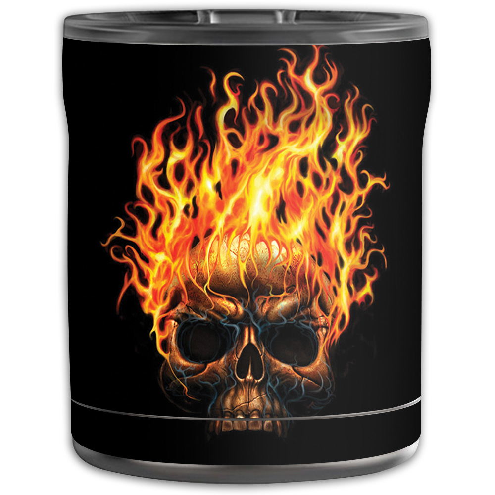Picture of MightySkins OTEL10-Hot Head Skin for Otterbox Elevation Tumbler 10 oz - Hot Head