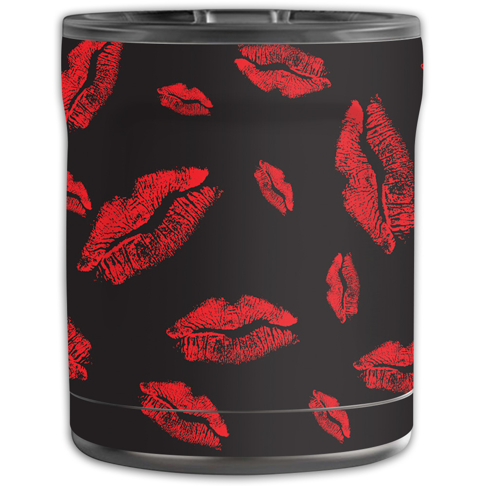 Picture of MightySkins OTEL10-Kiss Me Skin for Otterbox Elevation Tumbler 10 oz - Kiss Me