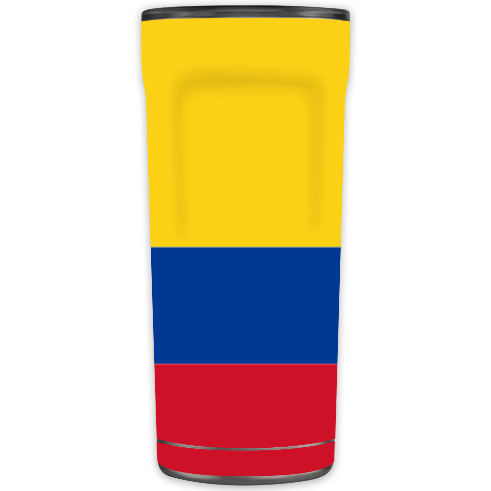 Picture of MightySkins OTEL20-Colombian Flag Skin for Otterbox Elevation Tumbler 20 oz - Colombian Flag
