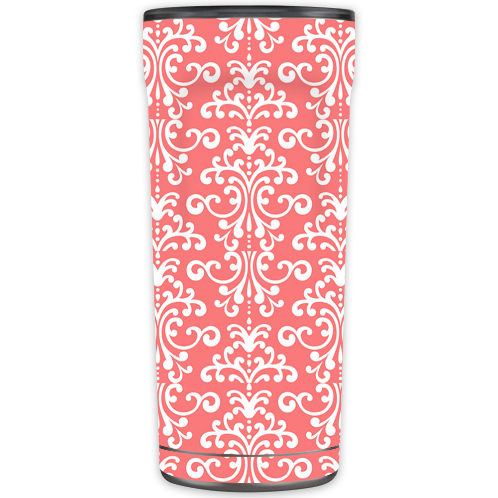 Picture of MightySkins OTEL20-Coral Damask Skin for Otterbox Elevation Tumbler 20 oz - Coral Damask