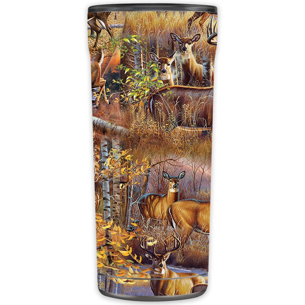 Picture of MightySkins OTEL20-Deer Pattern Skin for Otterbox Elevation Tumbler 20 oz - Deer Pattern