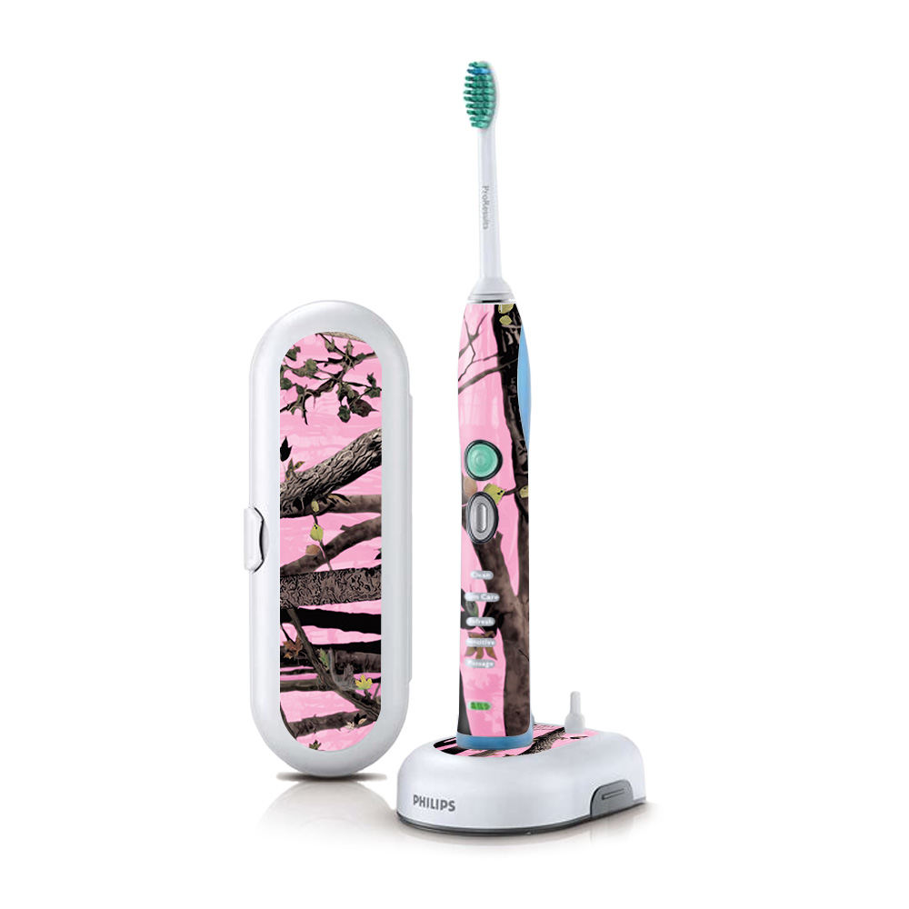 PHSOFX7-Pink Tree Camo Skin for Philips Sonicare 7 Series Flexcare Plus Rechargeable - Pink Tree Camo -  MightySkins