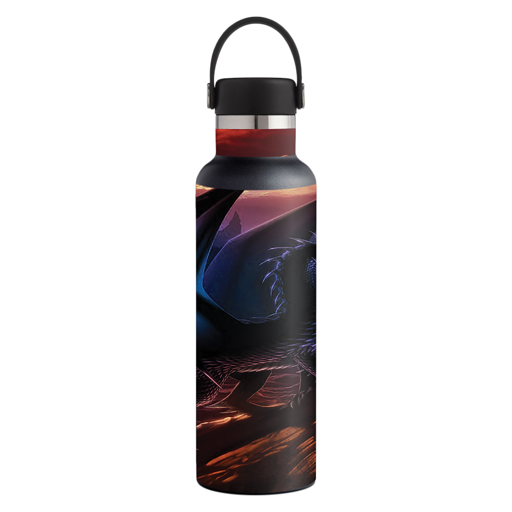 Picture of MightySkins HFST21-Fire Dragon Skin for Hydro Flask 21 oz Standard Mouth - Fire Dragon