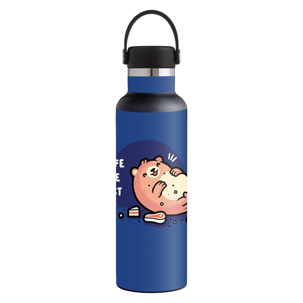 Picture of MightySkins HFST21-Full Bear Skin for Hydro Flask 21 oz Standard Mouth - Full Bear
