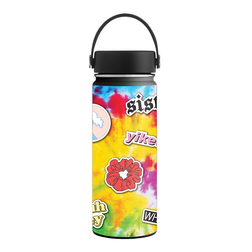 Picture of MightySkins HFWI18-VSCO4 Skin for 18 oz Wide Mouth - Vsco Girl