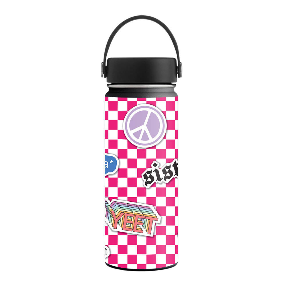 Picture of MightySkins HFWI18-VSCO6 Skin for 18 oz Wide Mouth - Vsco Girl