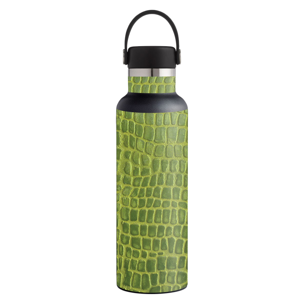Picture of MightySkins HFST21-Croc Skin Skin for Hydro Flask 21 oz Standard Mouth - Croc Skin