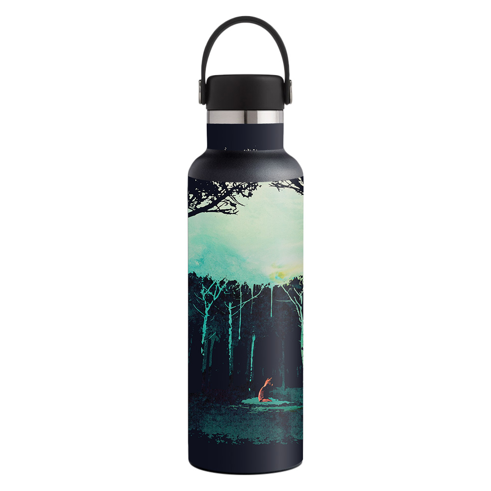 Picture of MightySkins HFST21-Deep In The Forest Skin for Hydro Flask 21 oz Standard Mouth - Deep in the Forest
