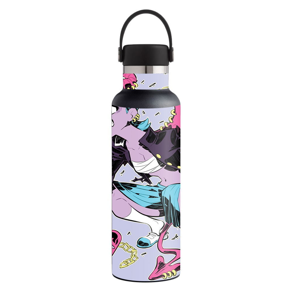 Picture of MightySkins HFST21-Demon Chick Skin for Hydro Flask 21 oz Standard Mouth - Demon Chick