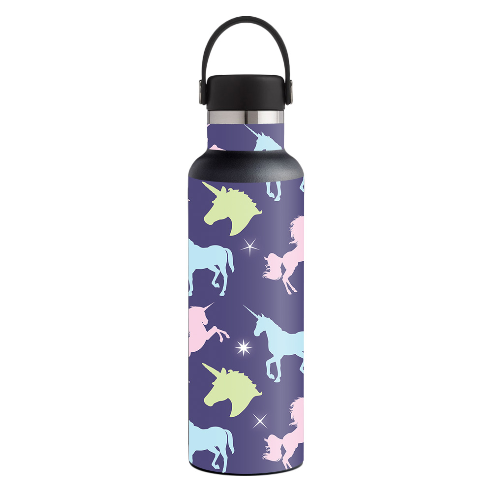Picture of MightySkins HFST21-Unicorn Dream Skin for Hydro Flask 21 oz Standard Mouth - Unicorn Dream