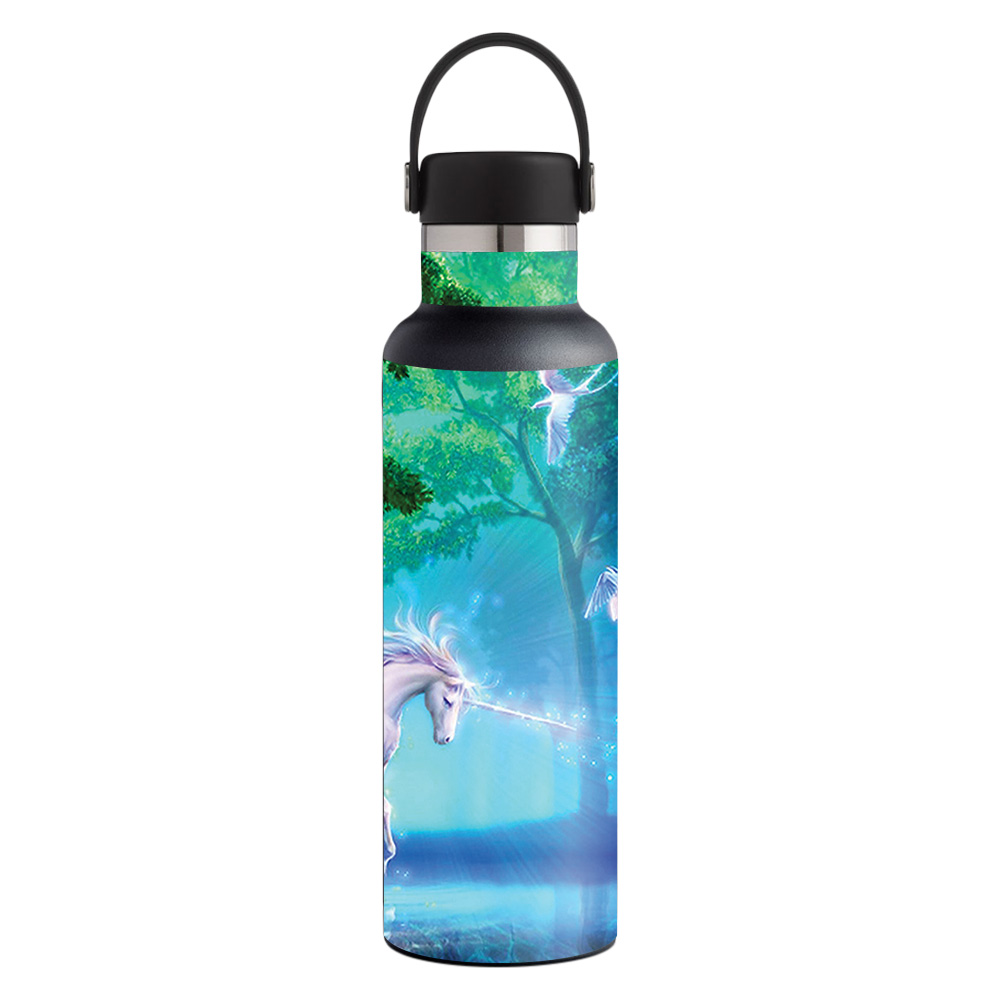 Picture of MightySkins HFST21-Unicorn Fantasy Skin for Hydro Flask 21 oz Standard Mouth - Unicorn Fantasy