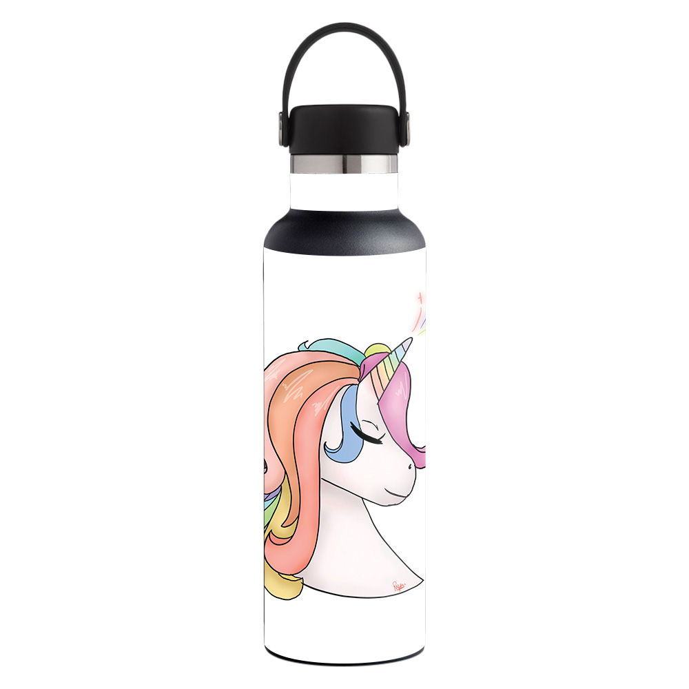 Picture of MightySkins HFST21-Unicorn Magic Skin for Hydro Flask 21 oz Standard Mouth - Unicorn Magic