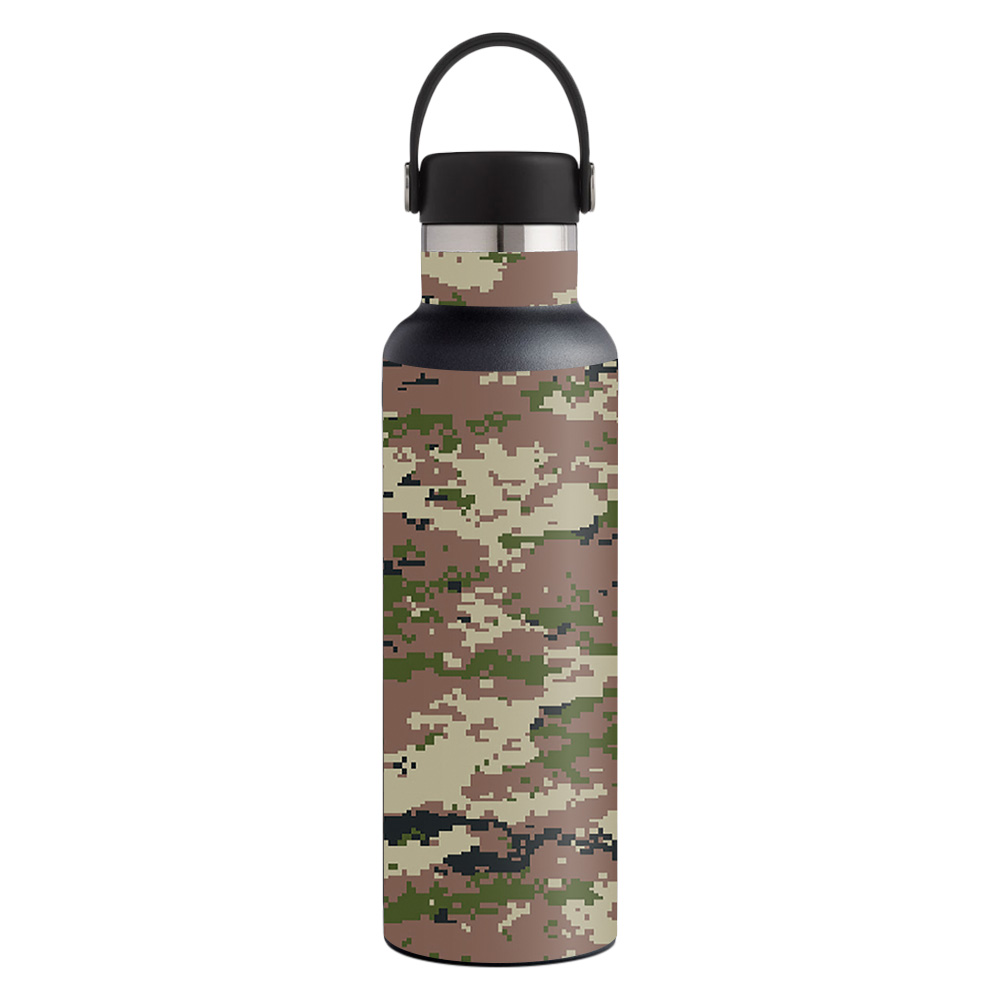 Picture of MightySkins HFST21-Urban Camo Skin for Hydro Flask 21 oz Standard Mouth - Urban Camo