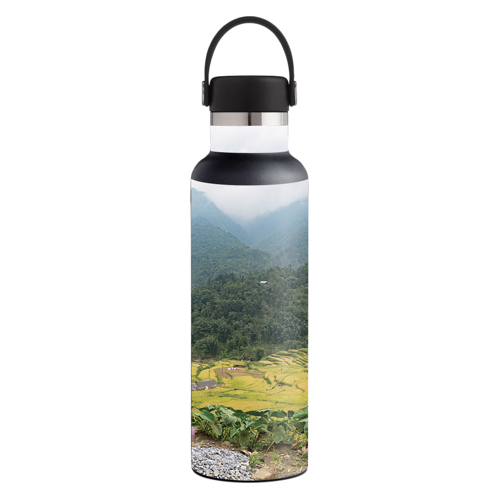 Picture of MightySkins HFST21-Vietnam Mountains Skin for Hydro Flask 21 oz Standard Mouth - Vietnam Mountains