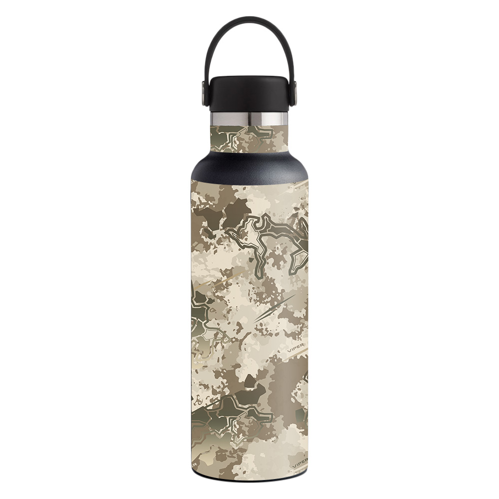 Picture of MightySkins HFST21-Viper Western Skin for Hydro Flask 21 oz Standard Mouth - Viper Western