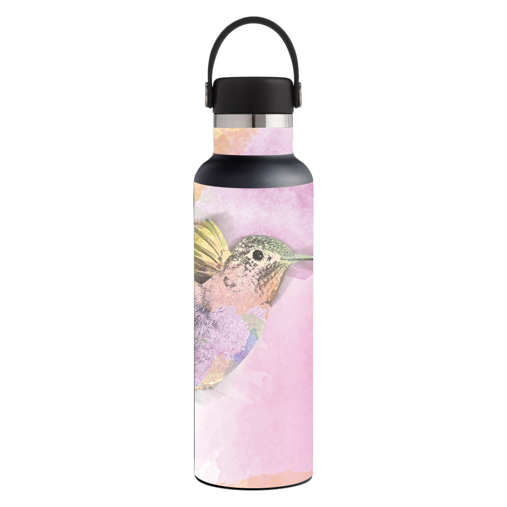 Picture of MightySkins HFST21-Water Color Mocking Skin for Hydro Flask 21 oz Standard Mouth - Water Color Mocking