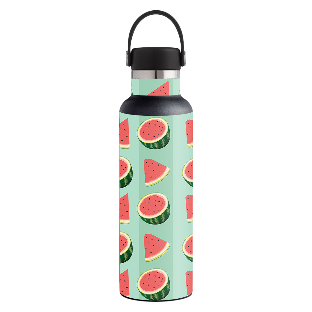 Picture of MightySkins HFST21-Watermelon Patch Skin for Hydro Flask 21 oz Standard Mouth - Watermelon Patch