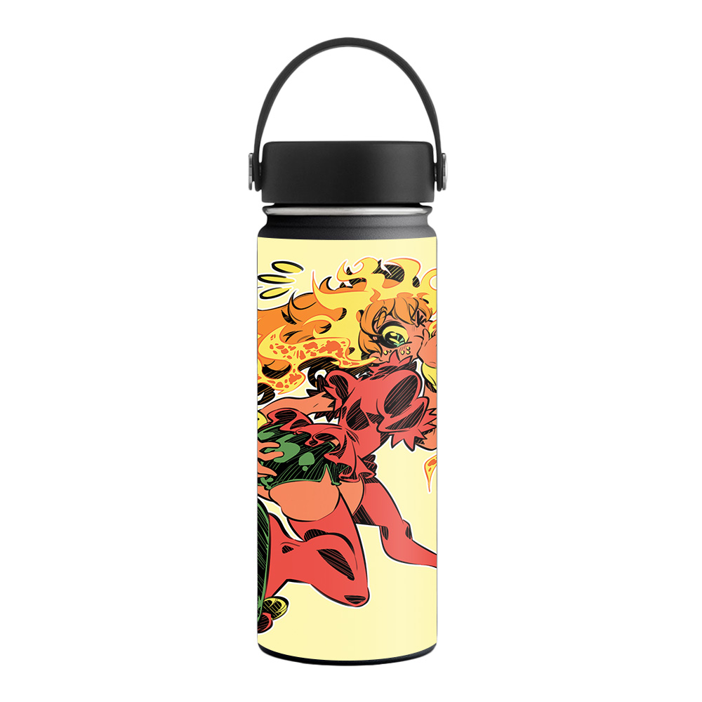 Picture of MightySkins HFWI18-Ignis Skin for Hydro Flask 18 oz Wide Mouth - Ignis