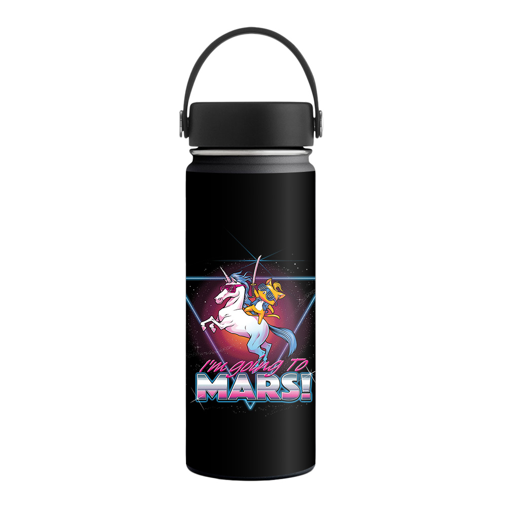 Picture of MightySkins HFWI18-Im Going To Mars Skin for Hydro Flask 18 oz Wide Mouth - Im Going to Mars
