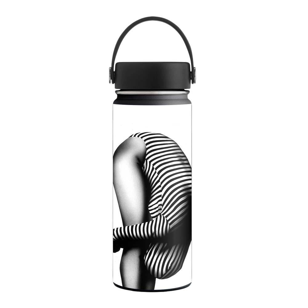 Picture of MightySkins HFWI18-Introvert Skin for Hydro Flask 18 oz Wide Mouth - Introvert