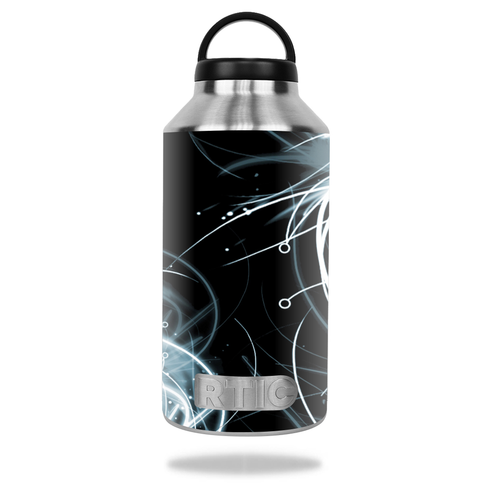 Picture of MightySkins RTBOT64-Lit Up Skin for RTIC 64 oz Bottle 2016 Wrap Cover - Lit Up