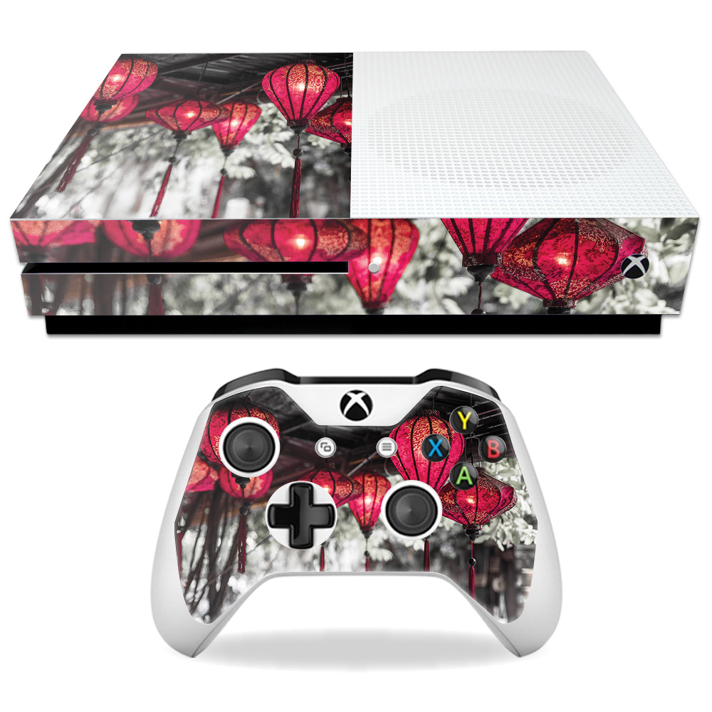 MIXBONES-Red Lanterns Skin for Microsoft Xbox One S - Red Lanterns -  MightySkins