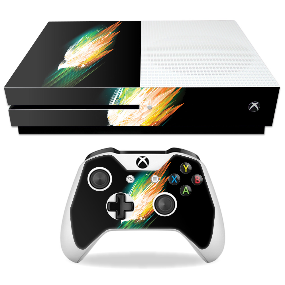 MIXBONES-Across The Aurora Skin for Microsoft Xbox One S - Across the Aurora -  MightySkins