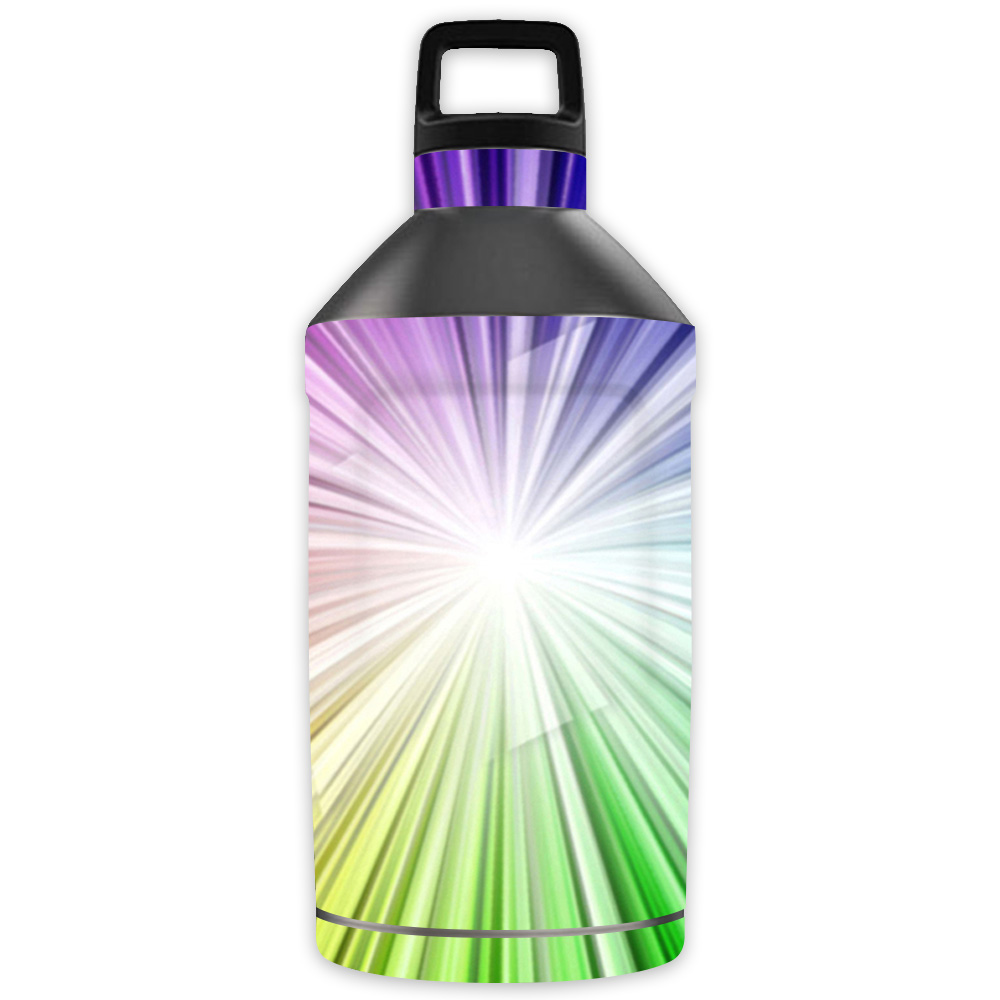 Picture of MightySkins OTEL64-Rainbow Explosion Skin for Otterbox Elevation Tumbler 64 oz - Rainbow Explosion