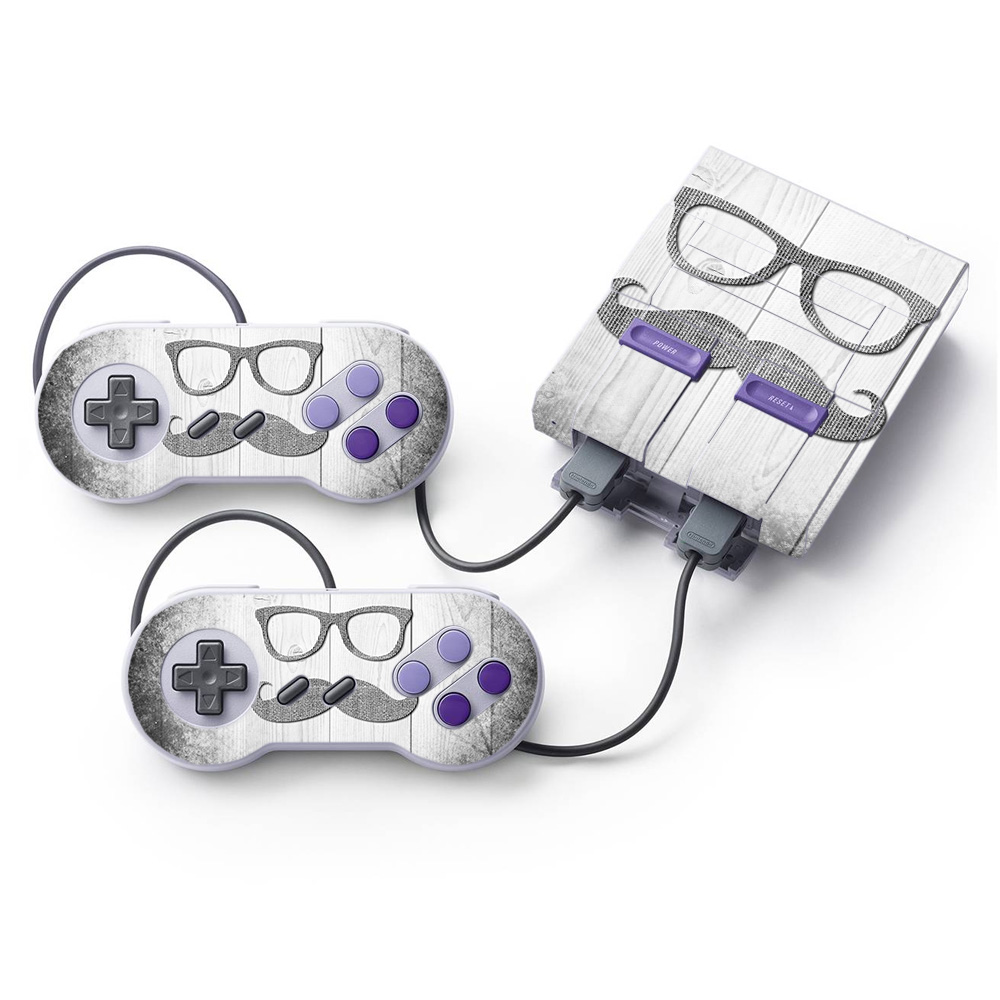 NISUNES-Hipster Skin for Nintendo Super NES Classic - Hipster -  MightySkins