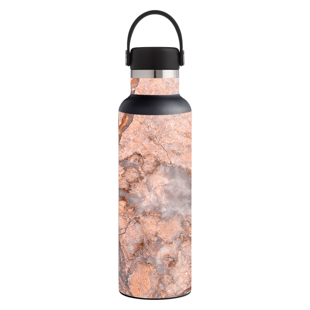 Picture of MightySkins HFST21-Blush Marble Skin for Hydro Flask 21 oz Standard Mouth - Blush Marble