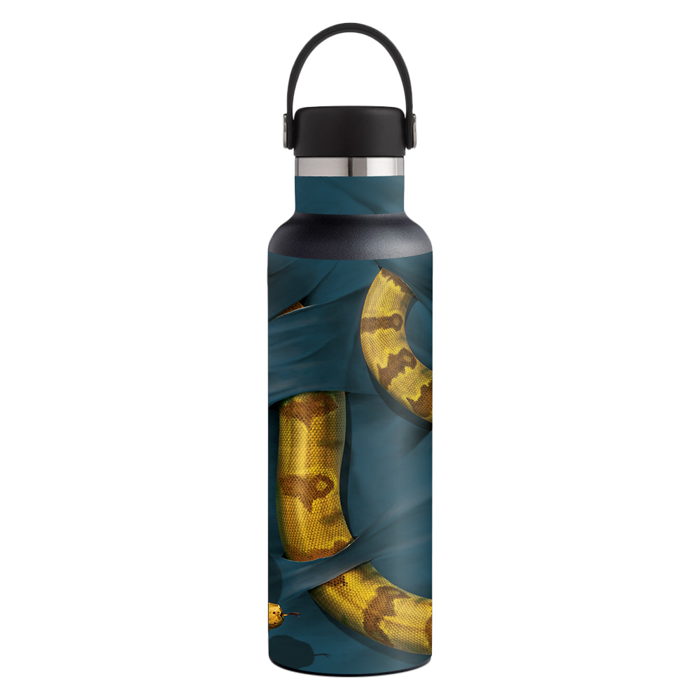Picture of MightySkins HFST21-Boa Constrictor Skin for Hydro Flask 21 oz Standard Mouth - Boa Constrictor
