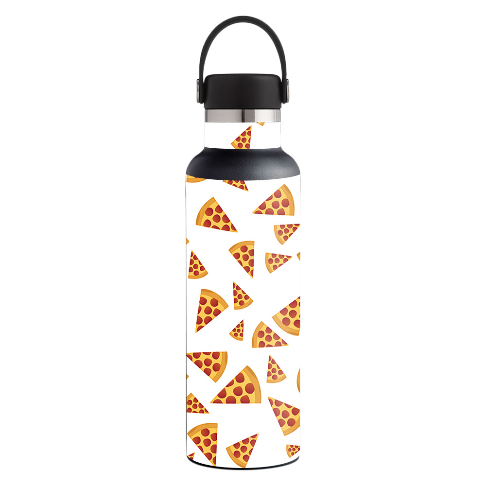 Picture of MightySkins HFST21-Body By Pizza Skin for Hydro Flask 21 oz Standard Mouth - Body by Pizza