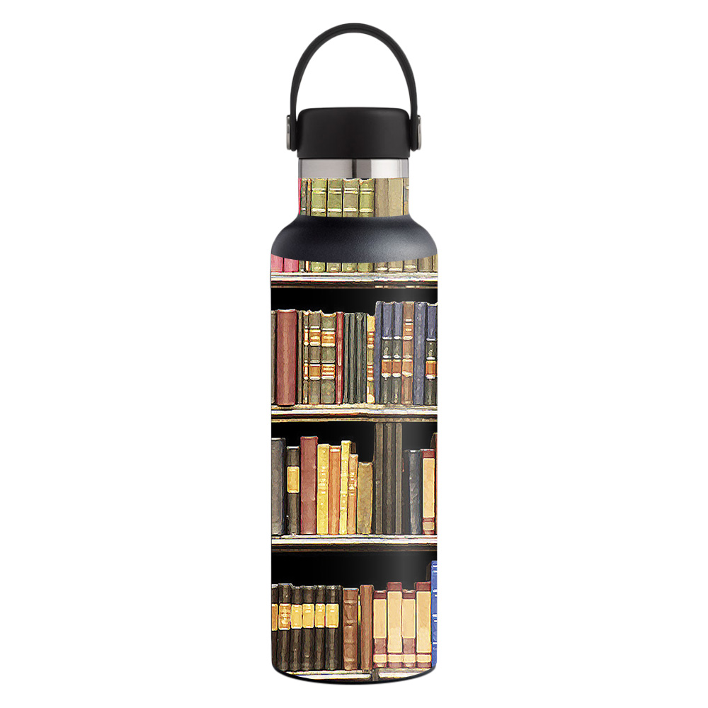 Picture of MightySkins HFST21-Books Skin for Hydro Flask 21 oz Standard Mouth - Books