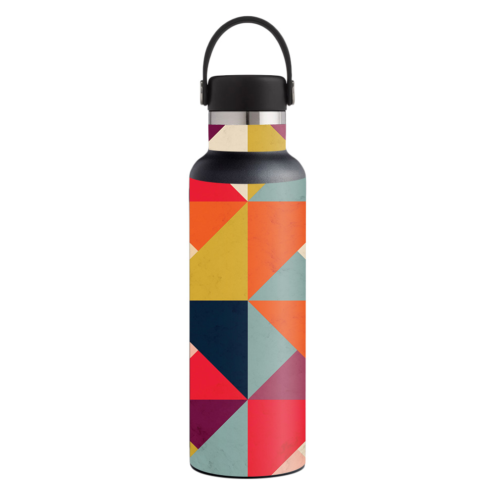 Picture of MightySkins HFST21-Bright And Happy Skin for Hydro Flask 21 oz Standard Mouth - Bright & Happy