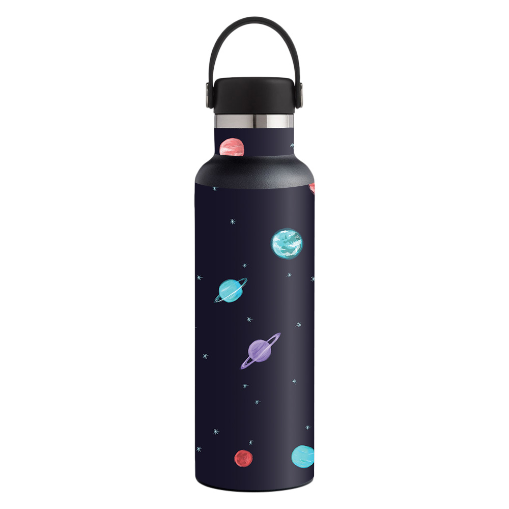 Picture of MightySkins HFST21-Bright Night Sky Skin for Hydro Flask 21 oz Standard Mouth - Bright Night Sky