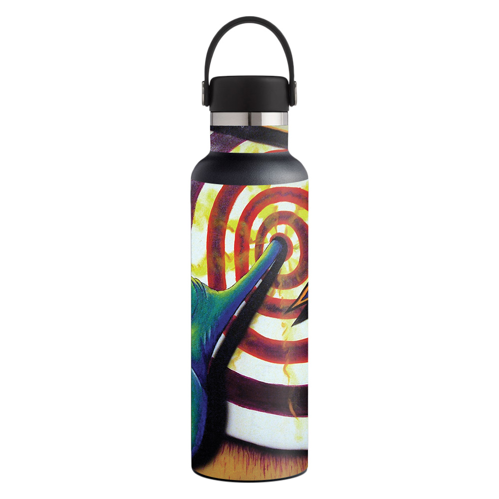 Picture of MightySkins HFST21-Bullseye Skin for Hydro Flask 21 oz Standard Mouth - Bullseye