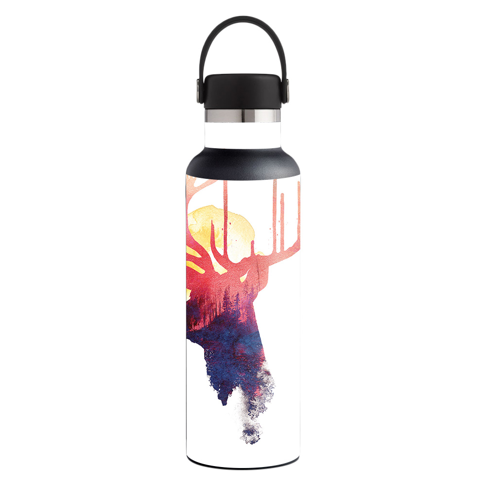 Picture of MightySkins HFST21-Burning Sun Skin for Hydro Flask 21 oz Standard Mouth - Burning Sun