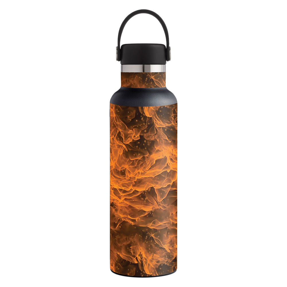 Picture of MightySkins HFST21-Burning Up Skin for Hydro Flask 21 oz Standard Mouth - Burning Up