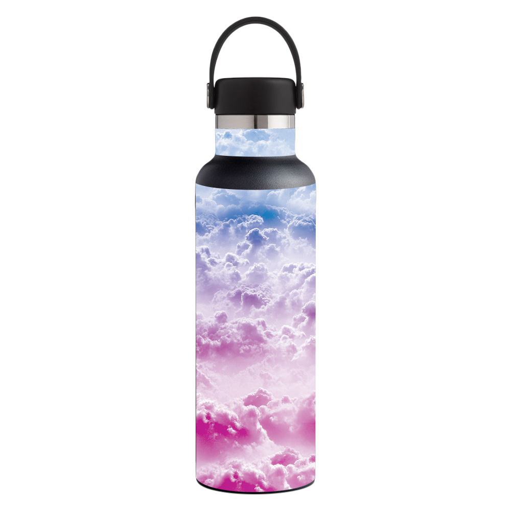 Picture of MightySkins HFST21-Candy Clouds Skin for Hydro Flask 21 oz Standard Mouth - Candy Clouds