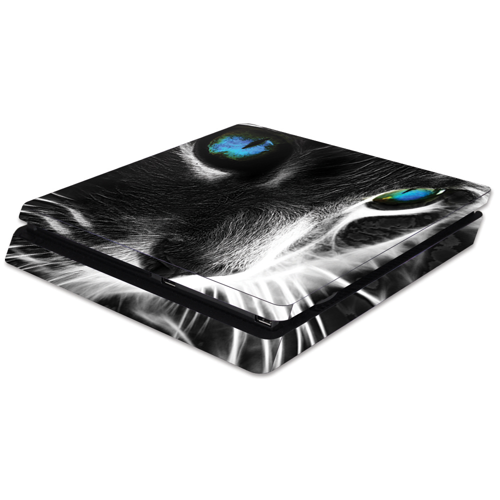 SOPS4SL-Cat Skin for Sony PS4 Slim Console - Cat -  MightySkins
