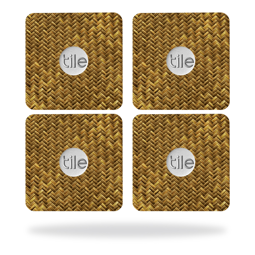 Picture of MightySkins TILESL-Basket Weave Skin for Tile Slim Key Finder Wrap Cover - Basket Weave - Pack of 4