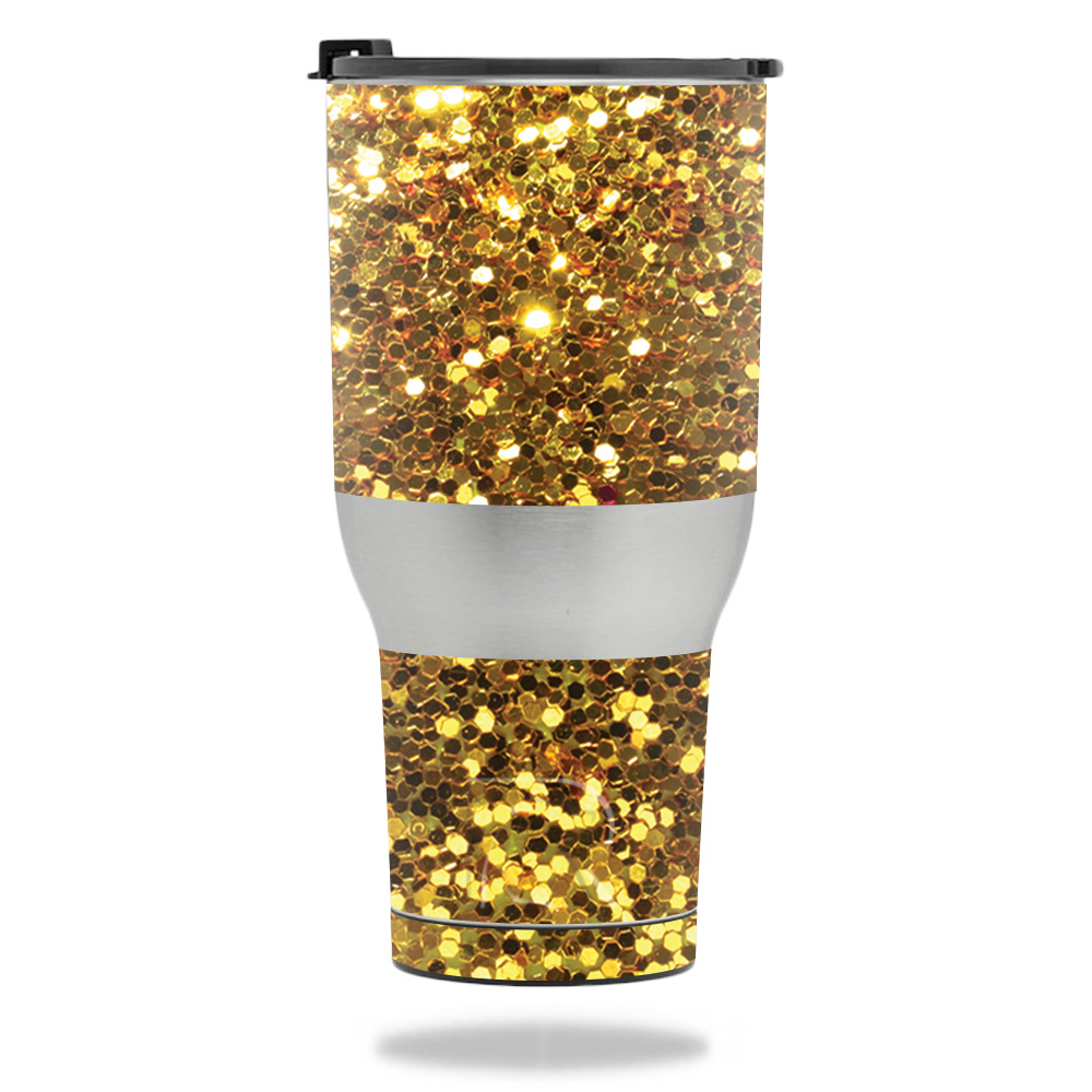 RTTUM4017-Gold Dazzle Skin for RTIC Tumbler 40 oz 2017 - Gold Dazzle -  MightySkins